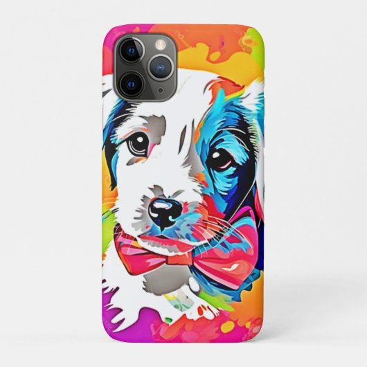 Pop Art Puppy Case-Mate iPhone Case (Achterkant)