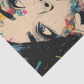 PoP Art Queen2.5 Tissuepapier (Detail)