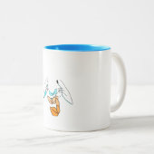 Pop Art Rabbit Mok (Voorkant rechts)