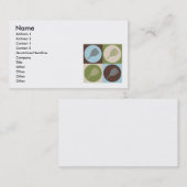 Pop Art Racquetball Visitekaartje (Voorkant / Achterkant)