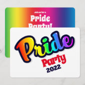 Pop Art Rainbow LGBT Pride - Kaart (Voorkant / Achterkant)