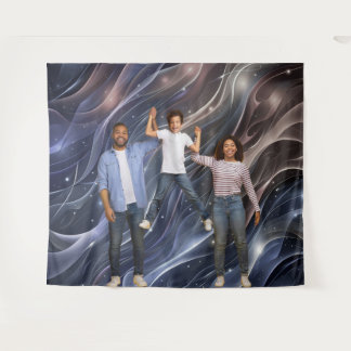 Pop Art Retro Space Party Decoration Backdrop Wandkleed