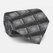 Pop Art Retro Televisie Set Stropdas (Opgerold)