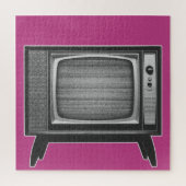 Pop Art Retro Television Set Legpuzzel (Verticaal)