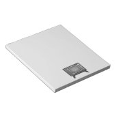 Pop Art Retro Television Set Notitieblok (Schuin)