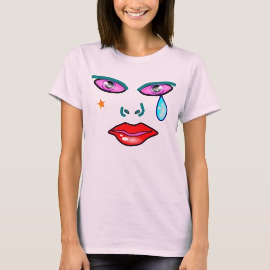 Pop Art Rockstar T-shirt (Voorkant)