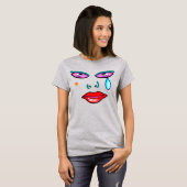 Pop Art Rockster T-shirt (Voorkant volledig)