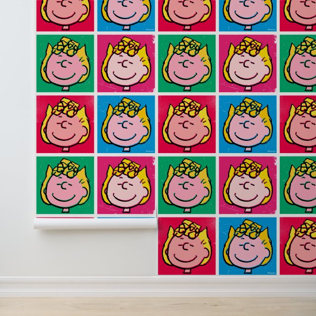 Pop Art Sally | Voorbeeld voor uzelf Behang (Applicatie)