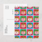 Pop Art Sally | Voorbeeld voor uzelf Briefkaart (Voorkant / Achterkant)