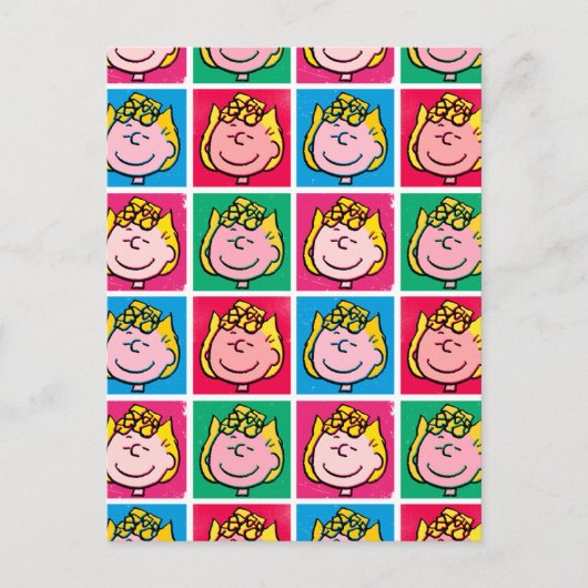 Pop Art Sally | Voorbeeld voor uzelf Briefkaart (Voorkant)