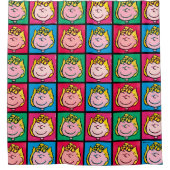 Pop Art Sally | Voorbeeld voor uzelf Douchegordijn (Voorkant)