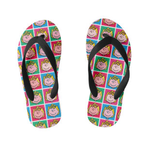 Pop Art Sally   Voorbeeld voor uzelf Kinder Teenslippers