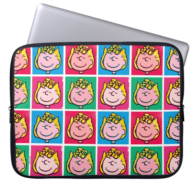 Pop Art Sally | Voorbeeld voor uzelf Laptop Sleeve (Voorkant)