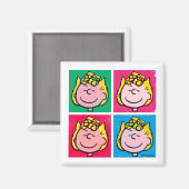 Pop Art Sally | Voorbeeld voor uzelf Magneet (Voorkant / Achterkant)