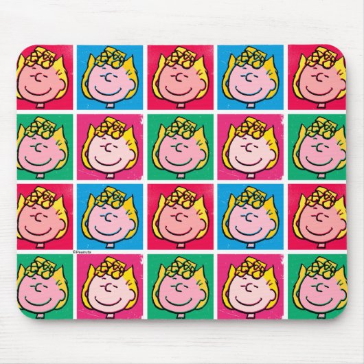 Pop Art Sally | Voorbeeld voor uzelf Muismat (Voorkant)