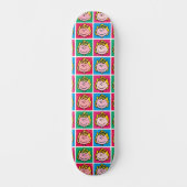 Pop Art Sally | Voorbeeld voor uzelf Persoonlijk Skateboard (Voorkant)