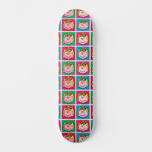 Pop Art Sally | Voorbeeld voor uzelf Persoonlijk Skateboard (Voorkant)