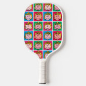 Pop Art Sally | Voorbeeld voor uzelf Pickleball Paddle (Achterkant)