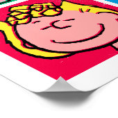 Pop Art Sally | Voorbeeld voor uzelf Poster (Hoek)