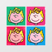 Pop Art Sally | Voorbeeld voor uzelf Raamsticker (Vel)