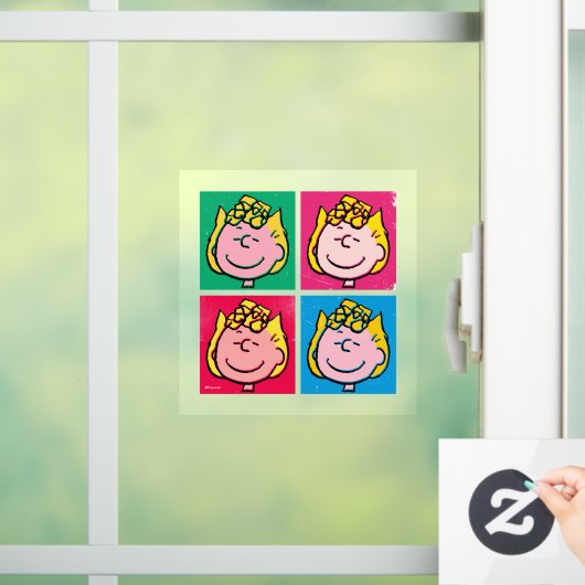 Pop Art Sally | Voorbeeld voor uzelf Raamsticker (Huis)