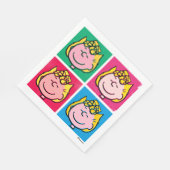 Pop Art Sally | Voorbeeld voor uzelf Servet (Hoek)