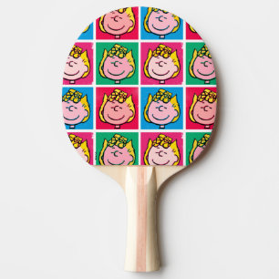 Pop Art Sally Voorbeeld voor uzelf Tafeltennisbatje