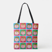 Pop Art Sally | Voorbeeld voor uzelf Tote Bag (Achterkant)