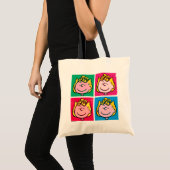 Pop Art Sally | Voorbeeld voor uzelf Tote Bag (Voorkant (product))