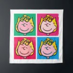 Pop Art Sally | Voorbeeld voor uzelf Wandkleed<br><div class="desc">Kijk eens naar dit superschattige ontwerp met Sally in een leuk pop-kunstpatroon.</div>