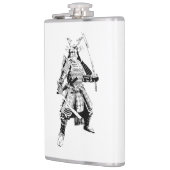 Pop Art Samurai Flask Heupfles (Links)