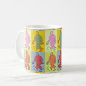 Pop Art Sasquatch Mok (Voorkant links)