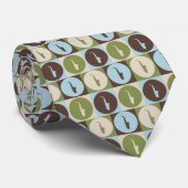 Pop Art Saxophone Stropdas (Opgerold)