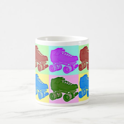 Pop Art Schaats Mok (Center)