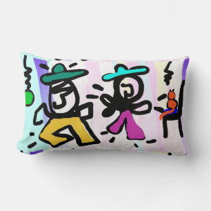 Pop Art Schilderij Dansen! Kussen