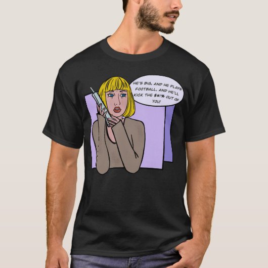 Pop Art Scream Queen T-shirt (Voorkant)