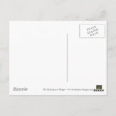 Pop Art Shakespeare Briefkaart (Achterkant)