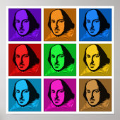 Pop Art Shakespeare Poster (Voorkant)