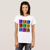 Pop Art Shakespeare T-shirt (Voorkant volledig)