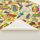 Pop Art Sherpa Deken (3/4)