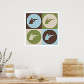 Pop Art Shooting Poster (Keuken)