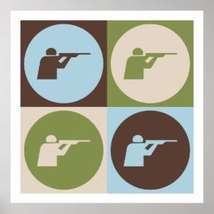 Pop Art Shooting Poster