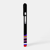 Pop Art Silhouette iPhone 16 Hoesje (Linkerkant)