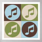 Pop Art Singing Poster (Voorkant)