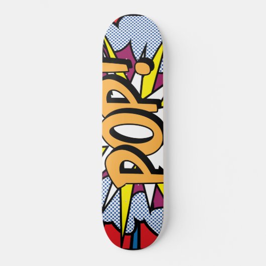Pop Art Skateboard (Voorkant)