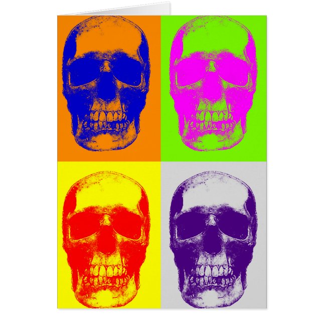 Pop Art Skull (Voorkant)