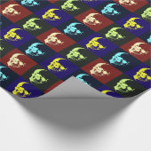 Pop Art Skull Cadeaupapier (Hoek)