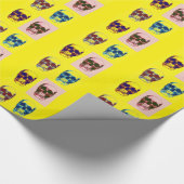 Pop Art Skull Cadeaupapier (Hoek)