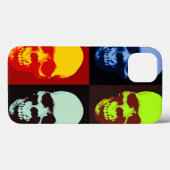 Pop Art Skull Case-Mate iPhone Case (Achterkant (horizontaal))