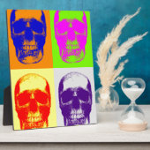Pop Art Skull Fotoplaat (Zijkant)